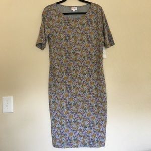 LuLaRoe Julia Dress sz XL